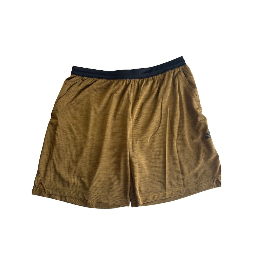 Men's Adidas Aeroready Axis Knit 3.0 Training Shorts Size 2XL - READ